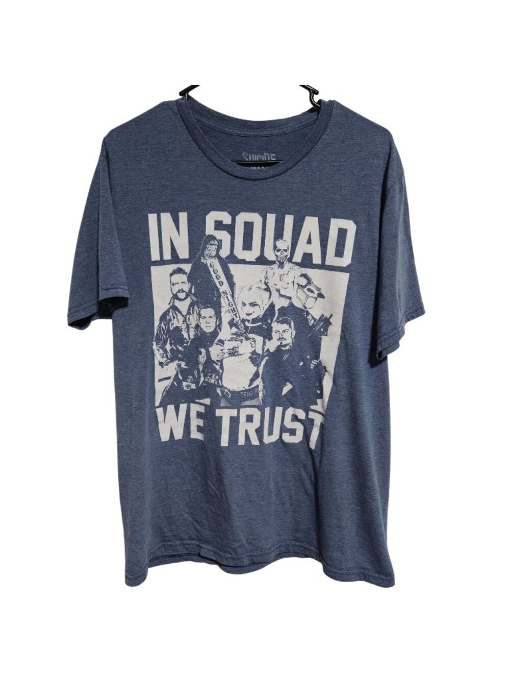 DC Comics Suicide Squad Graphic T-Shirt Mens Size Large In Squad We Trust